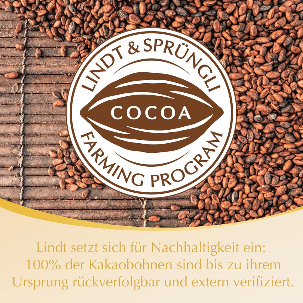 Czekoladowe kulki Lindt Marc de Champagne | 700 g Ok. 56 cukierków z mlecznej czekolady z rafinowanym nadzieniem, zawiera alkohol | Opakowanie zbiorcze | Prezent czekoladowy | Czekoladowy prezent