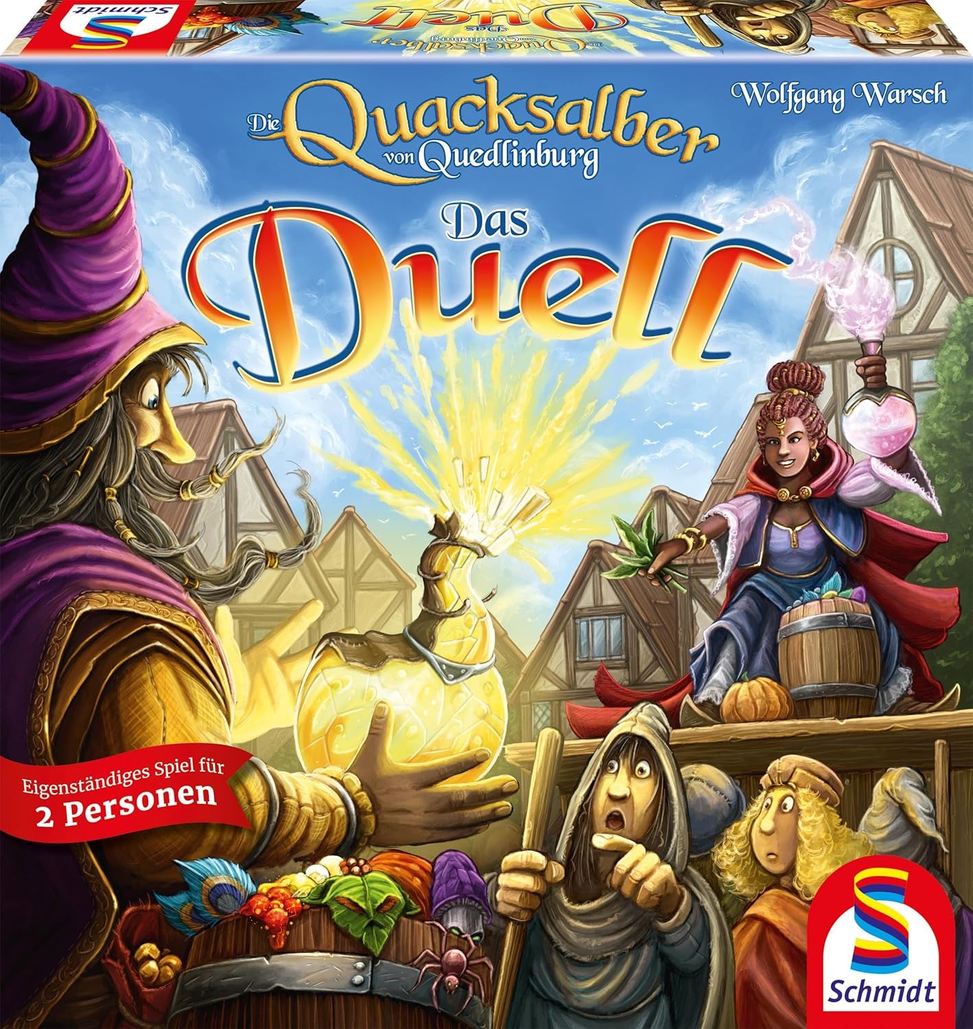 Schmidt Spiele 49447 Szarlatani z Quedlinburga, Pojedynek, Gra Rodzinna
