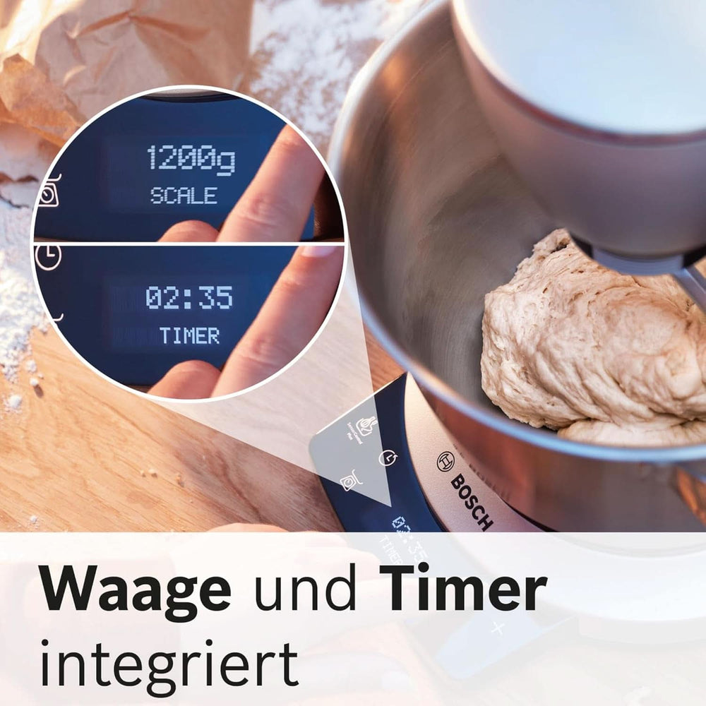 Robot kuchenny Bosch Seria 8 MUM9AX5S00, miska ze stali nierdzewnej 5,5 L, 1600W Matka i Dziecko Naty Shop