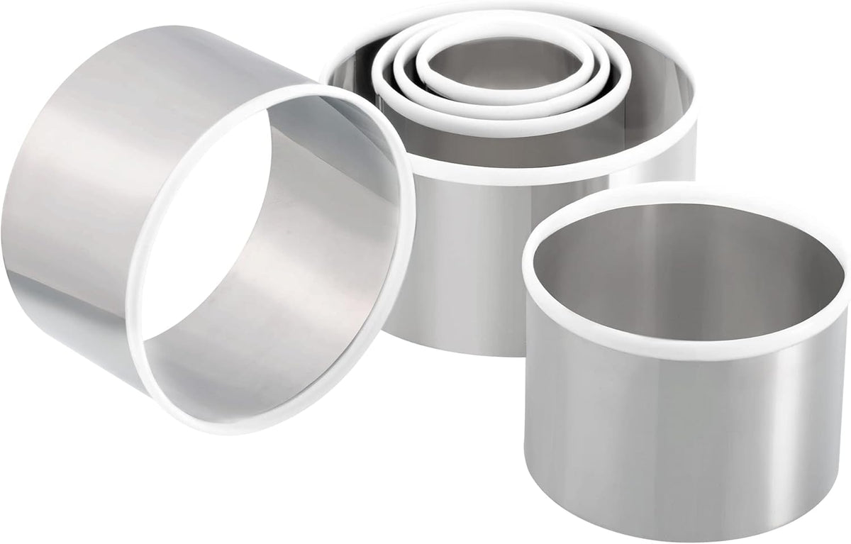 Set de forme pentru biscuiți Lurch 10560 din oțel inoxidabil, 6 piese, pentru decupare, drapare și porționare