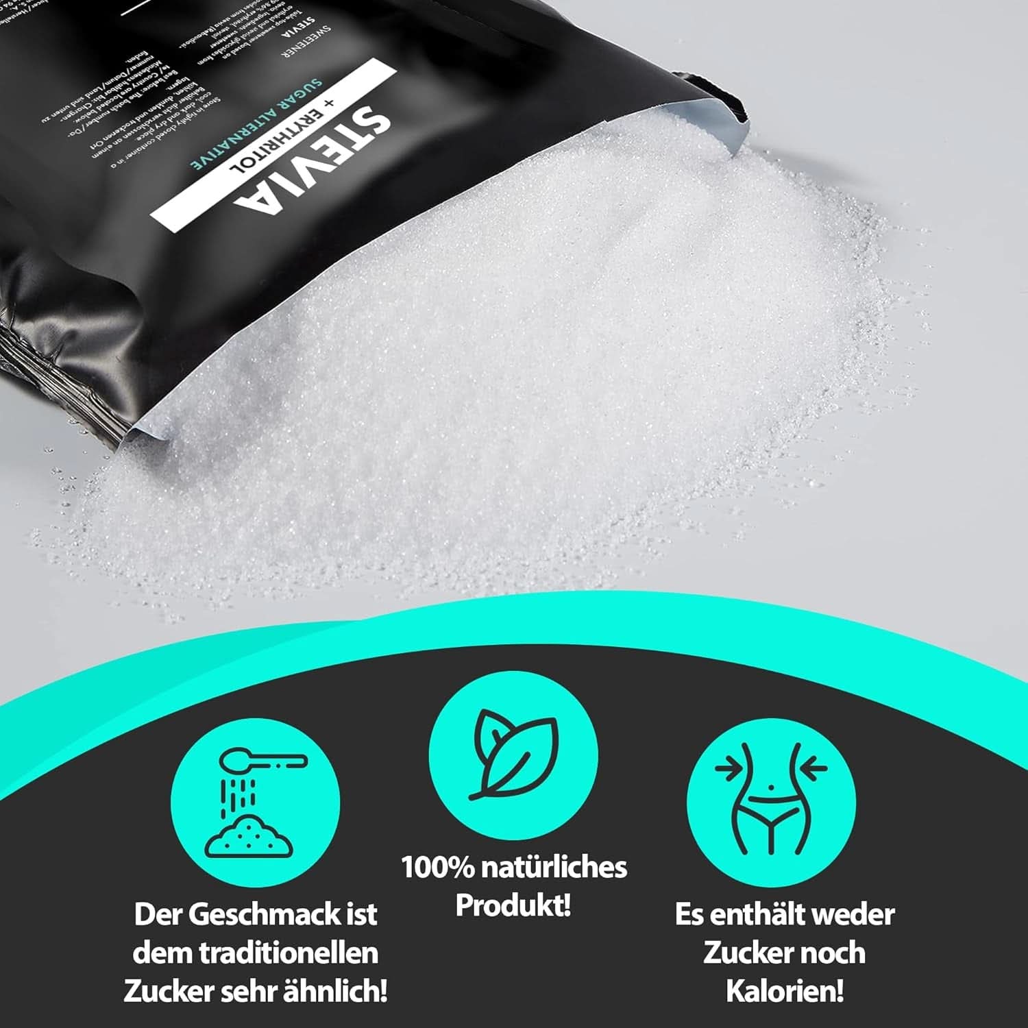 Nature Diet - Słodzik Stevia, 1 Kg Słodziki Naty Shop