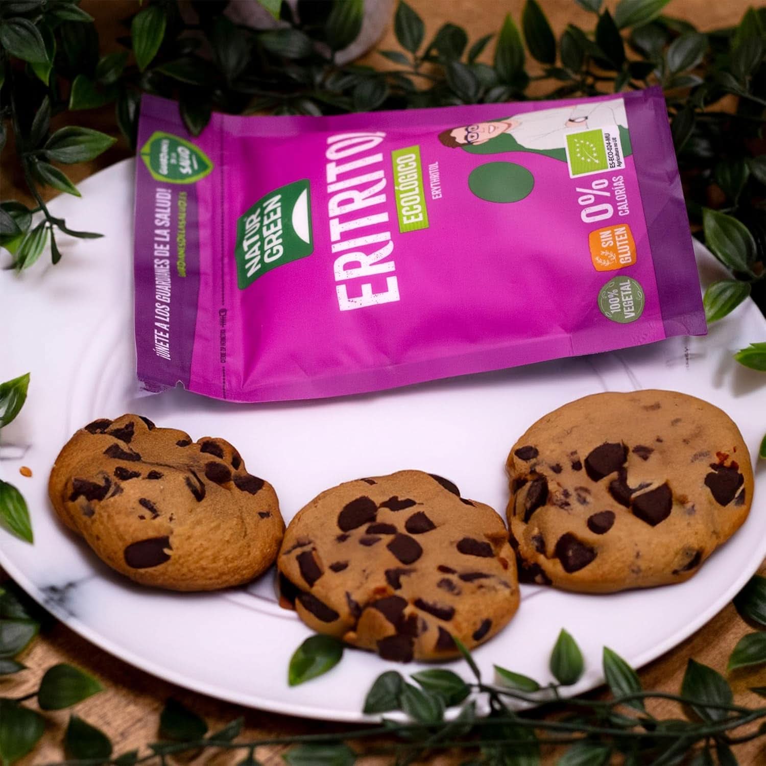 Bio Erytrytol, Naturalny słodzik, Organiczny, Niski Indeks Glikemiczny, 500 gramów Słodziki Naty Shop