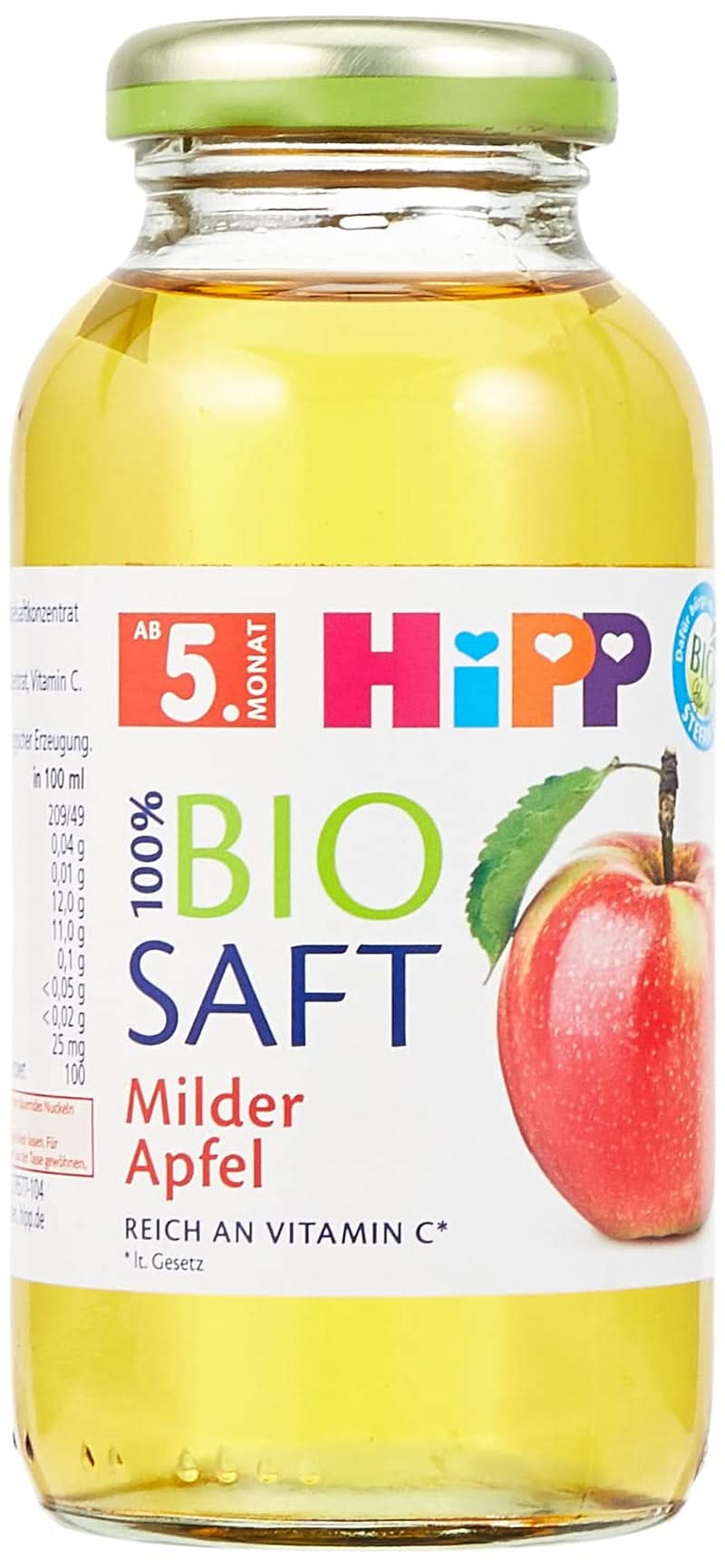 Hipp Banana-jabłko Organiczne, opakowanie 6 szt. (6 X 200 ml) Matka i Dziecko Naty Shop 6 x 200 ml Jabłka