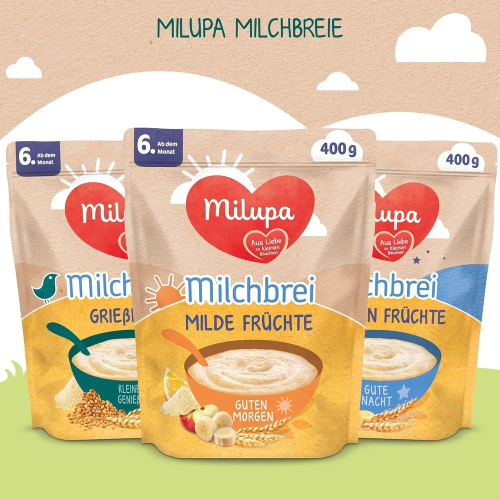Milupa Milk Owsianka Butter Biscuit - Owsianka dla dzieci bez oleju palmowego Matka i Dziecko Naty Shop