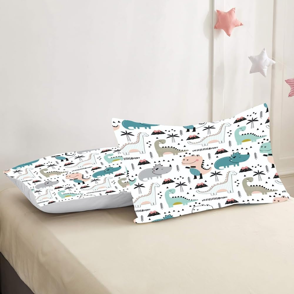 Lenjerie de pat pentru copii, Dinosaur Lenjerie de pat - copii Naty Shop