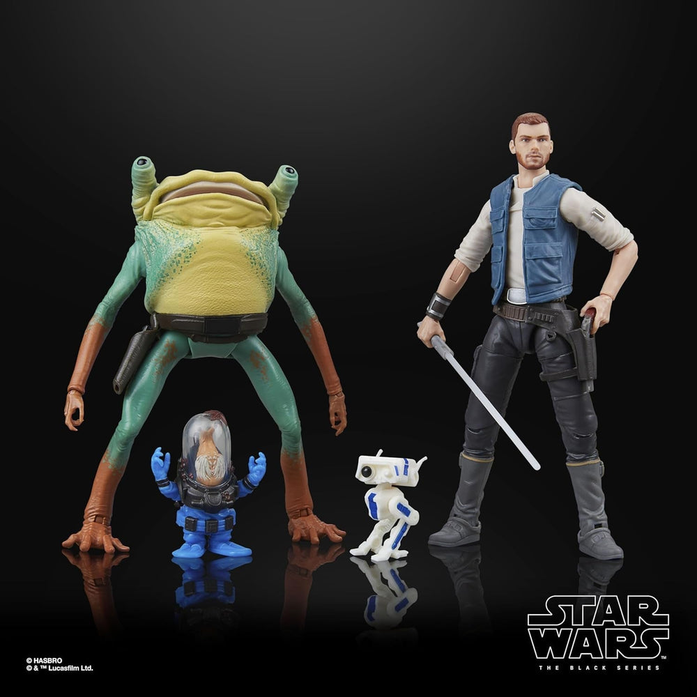 Star Wars Black Series Cal Kestis, Turgle i Skoova Stev, Star Wars Jedi: Survivor Kolekcjonerskie figurki akcji (skala 15 cm) Figurki Naty Shop