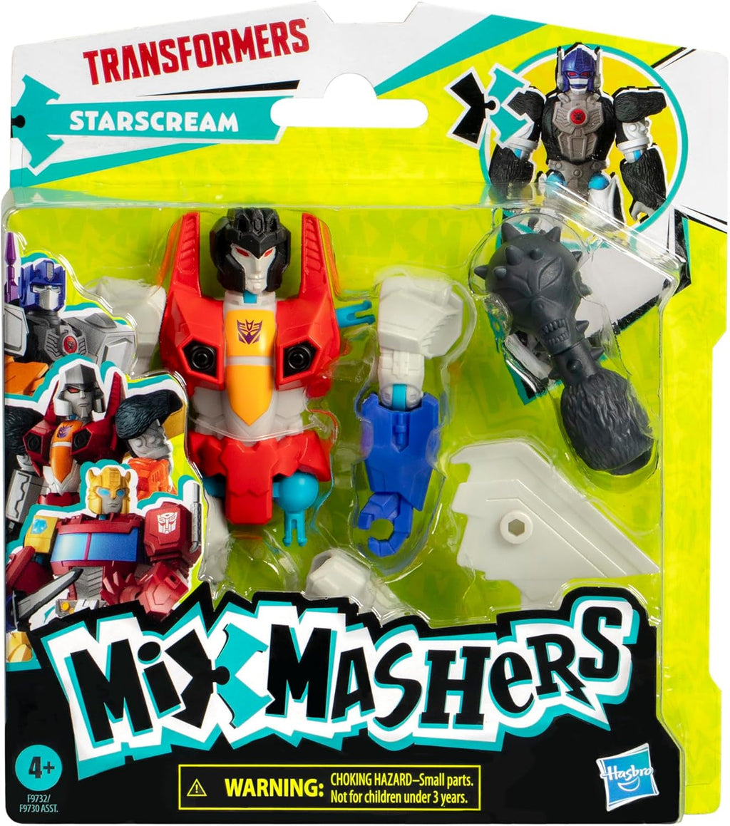 Transformers Mixmashers Starscream figurină de acțiune personalizabilă și accesorii Action figures Naty Shop