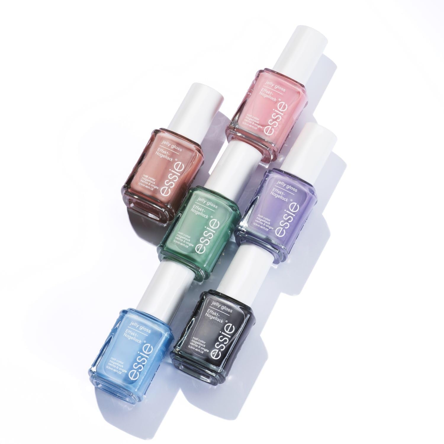 Lakier do paznokci Essie – róż w żelu nr 60, różowy kolor lakieru do paznokci, kolekcja Essie Jelly Gloss, 13,5 ml