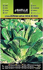 Batlle Gemüsesamen - Hellgrüner Römersalat (6400 Samen)