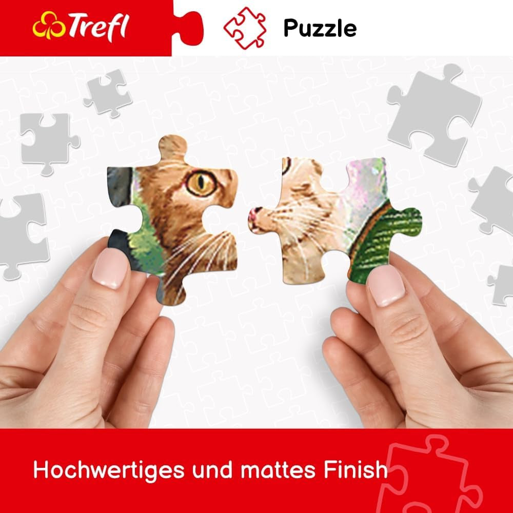 Trefl - Puzzle 2In1: Relaxare de vară - 2 X 500 piese - Set de două puzzle-uri, DIY, Divertisment creativ, Pentru adulți și copii de 10 ani și peste Puzzle Naty Shop