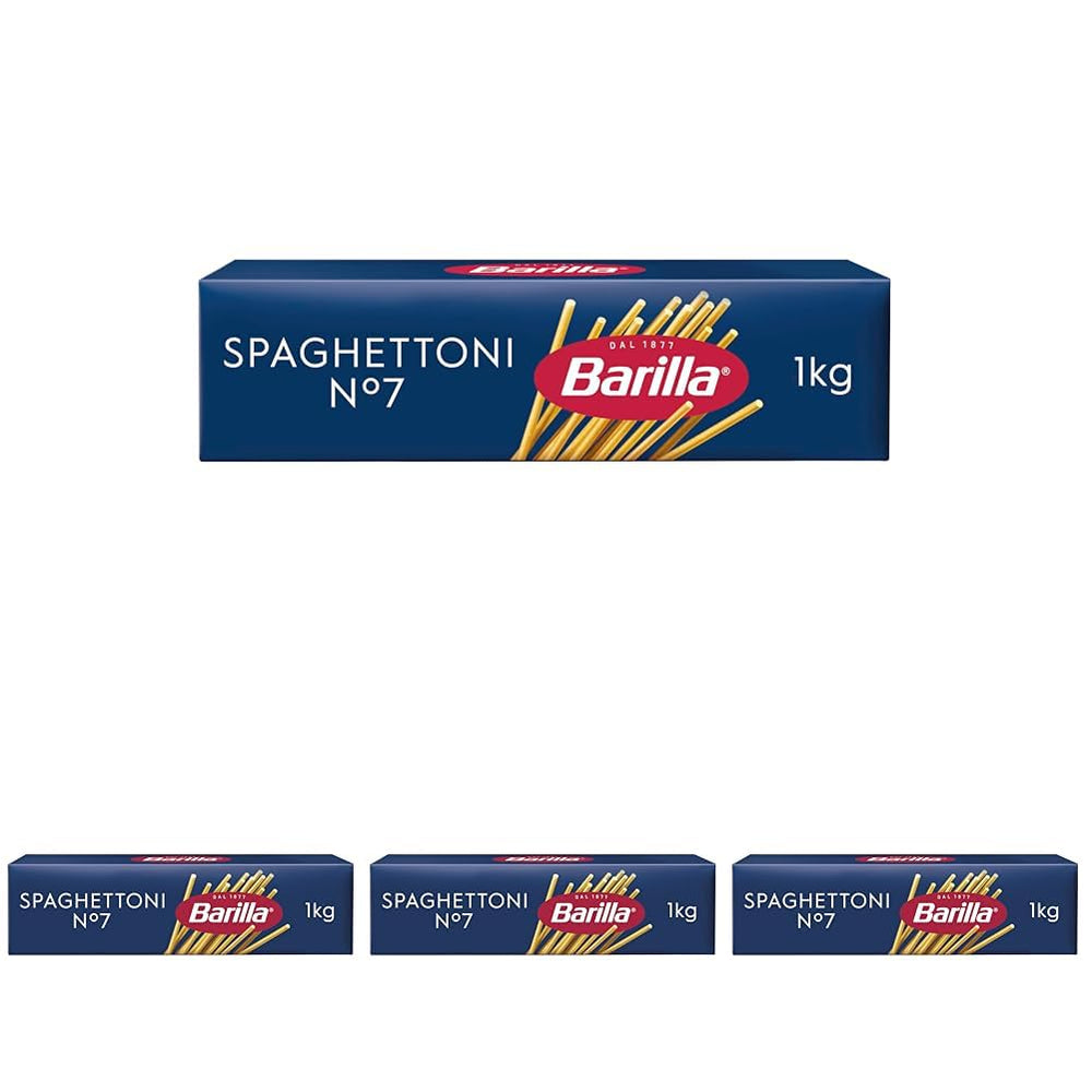 Barilla Pasta Klassische Spaghetti n.5 aus wysokiej jakości Hartweizen immer al dente, (1 x 500 g), geschmacklos