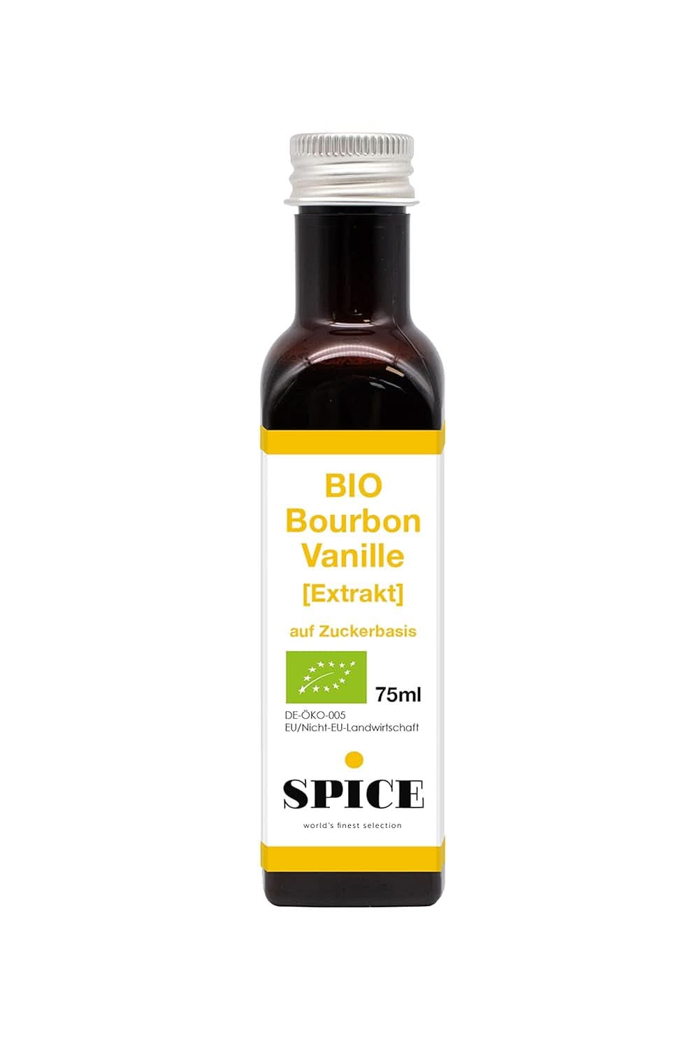 SPICE BIO Ekstrakt z wanilii Bourbon, 75 ml Aromas Naty Shop