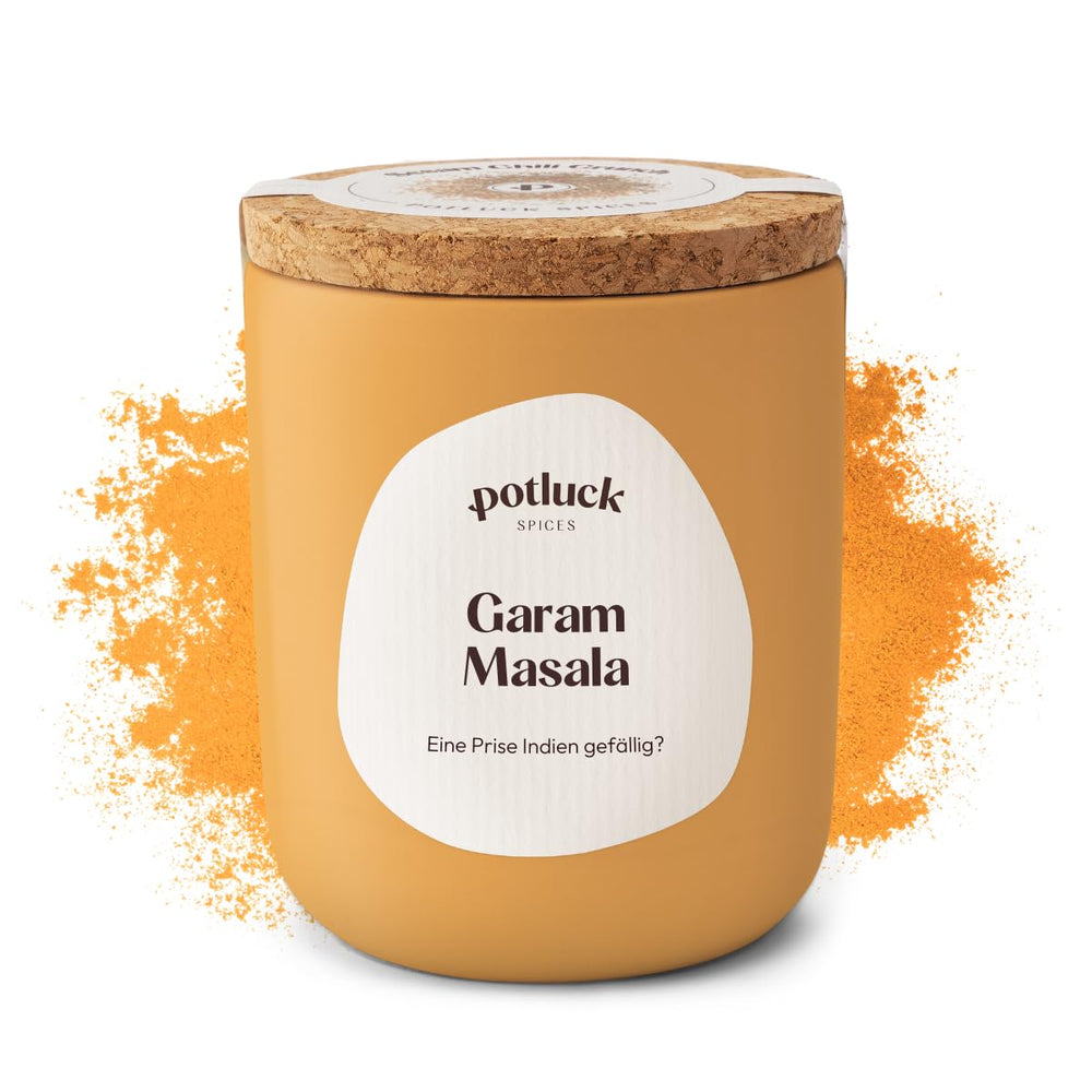 Potluk | Chrupiące Umami | Würzmischung im Keramiktopf | 75 g | Wegańskie, bezglutenowe i z naturalnymi składnikami