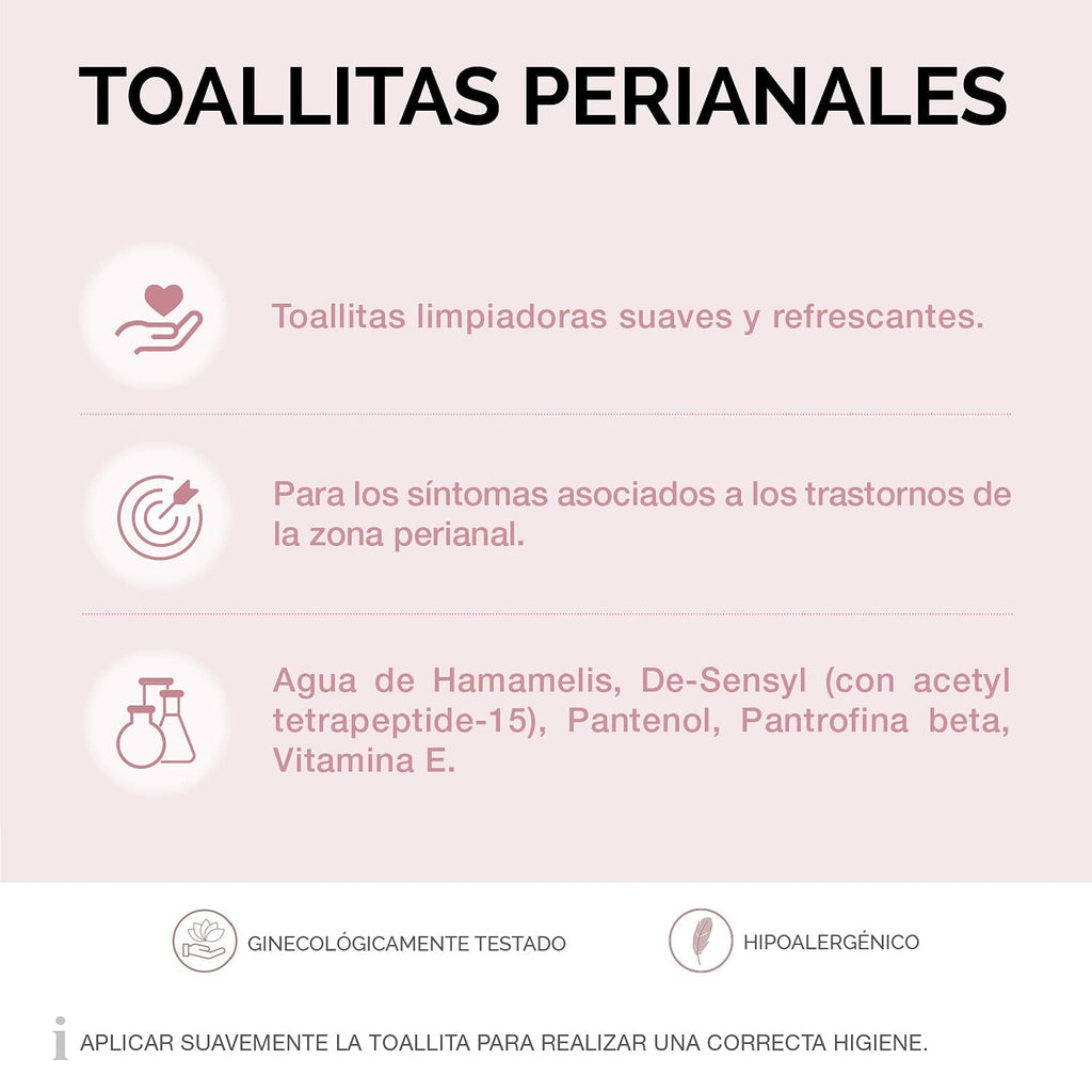 Lab - Șervețele Perianale, Șervețele umede de curățare pentru igiena perianală, Provitamina B5, hidratante, hipoalergenice, fără parabeni și alcool, testate dermatologic - 15 bucăți