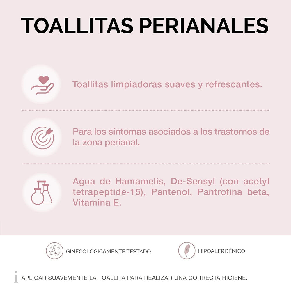 Lab - Șervețele Perianale, Șervețele umede de curățare pentru igiena perianală, Provitamina B5, hidratante, hipoalergenice, fără parabeni și alcool, testate dermatologic - 15 bucăți