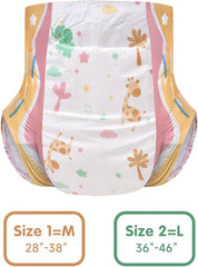 Landofgenie Wsuwane pieluchy dla dorosłych na noc, 10 sztuk