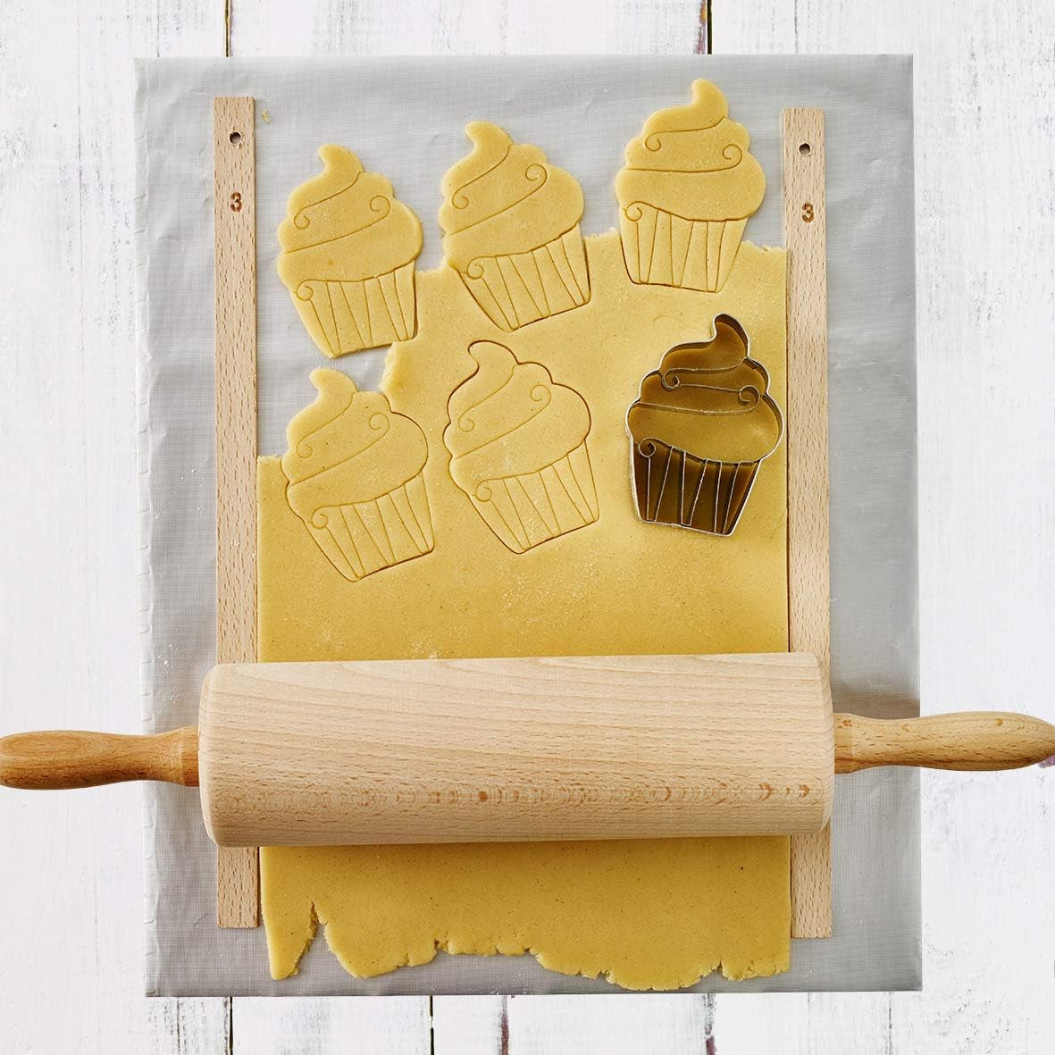 Birkmann, Ausroll-Hölzer, 3, 5 i 10 mm