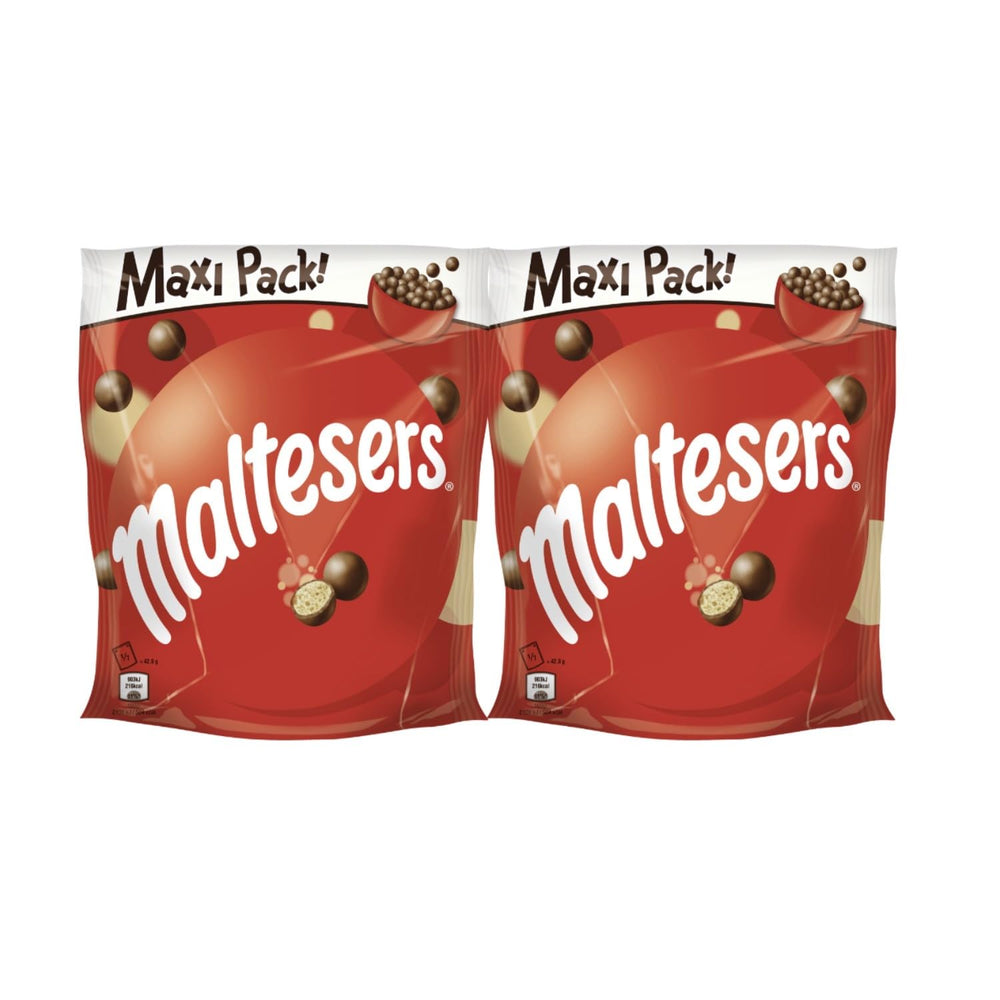Maltesers, czekoladowe kulki z chrupiącym i lekkim środkiem, przewiewna, czekoladowa przekąska, 1 opakowanie (1 x 300g)