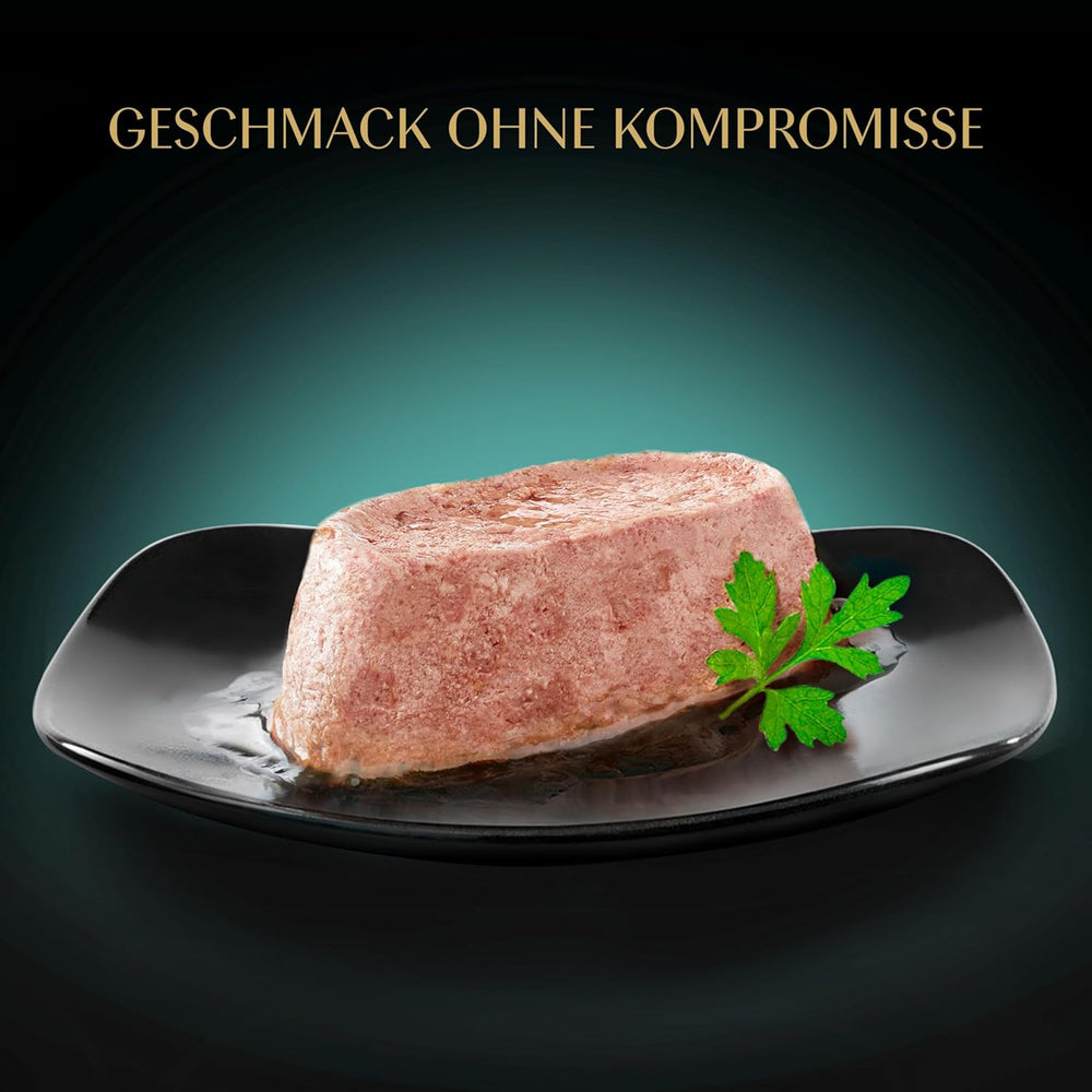 Pateu pentru pisici SHEBA Perfect PORTIONS cu somon, certificat MSC, 8 x 3 x (2 x 37,5g) = 225g (Ambalajul va fi actualizat)