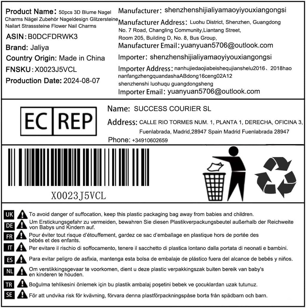 50Pcs 3D Blume Nagel Charms Nägel Zubehör Nageldesign Glitzersteine Nailart Strasssteine Flower Nail Charms Luminous Flower Nail Art Charms Bunte Blumen Deko Nagel Steinchen Flowers Nail Rhinestones