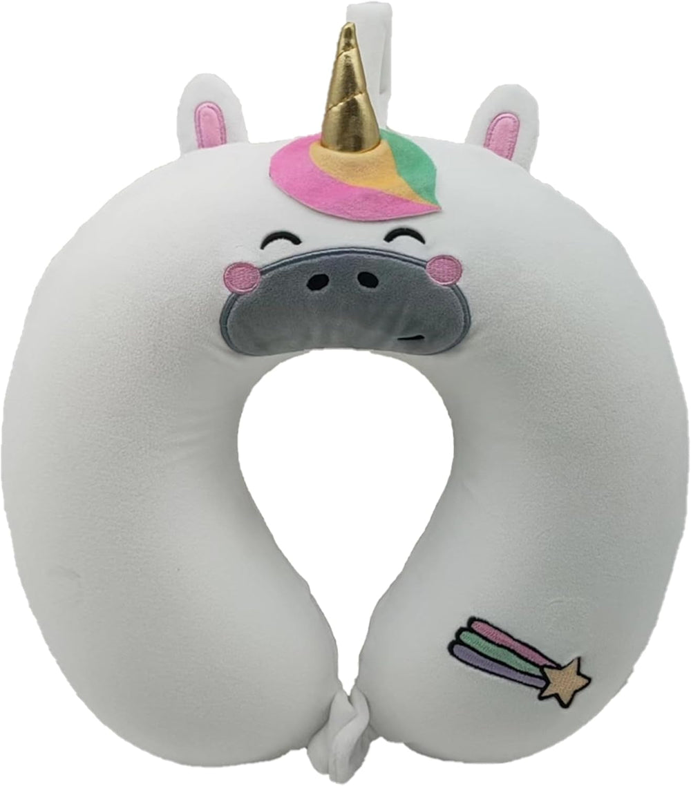 Pernă de călătorie Puckator din spumă de memorie Relaxeazzz - Astra The Unicorn Perne calatorie Naty Shop Titlu implicit