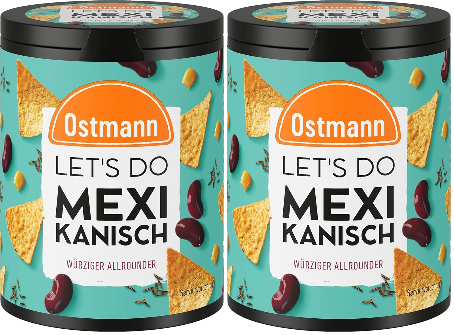 Ostmann Gewürze - Let's Do Fisch Allrounder | Gewürzsalz für Bratfisch, Flammlachs i Meeresfrüchte | Würziger Allrounder z musztardą, cytryną i koperkiem | 85 g w koszu Metalldose