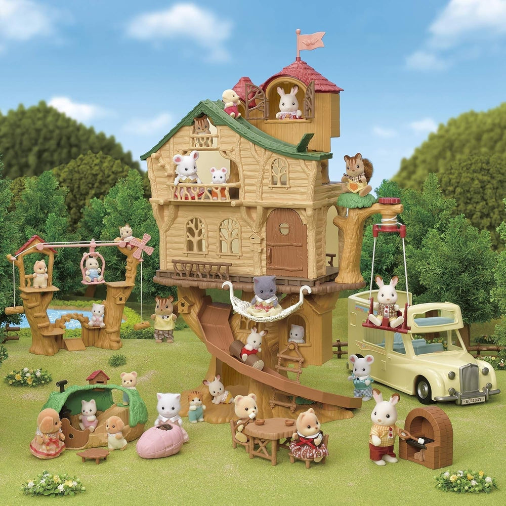 Sylvanian Families 5494 Przygoda Domek na drzewie - Zestaw domek dla lalek Domki dla lalek Naty Shop