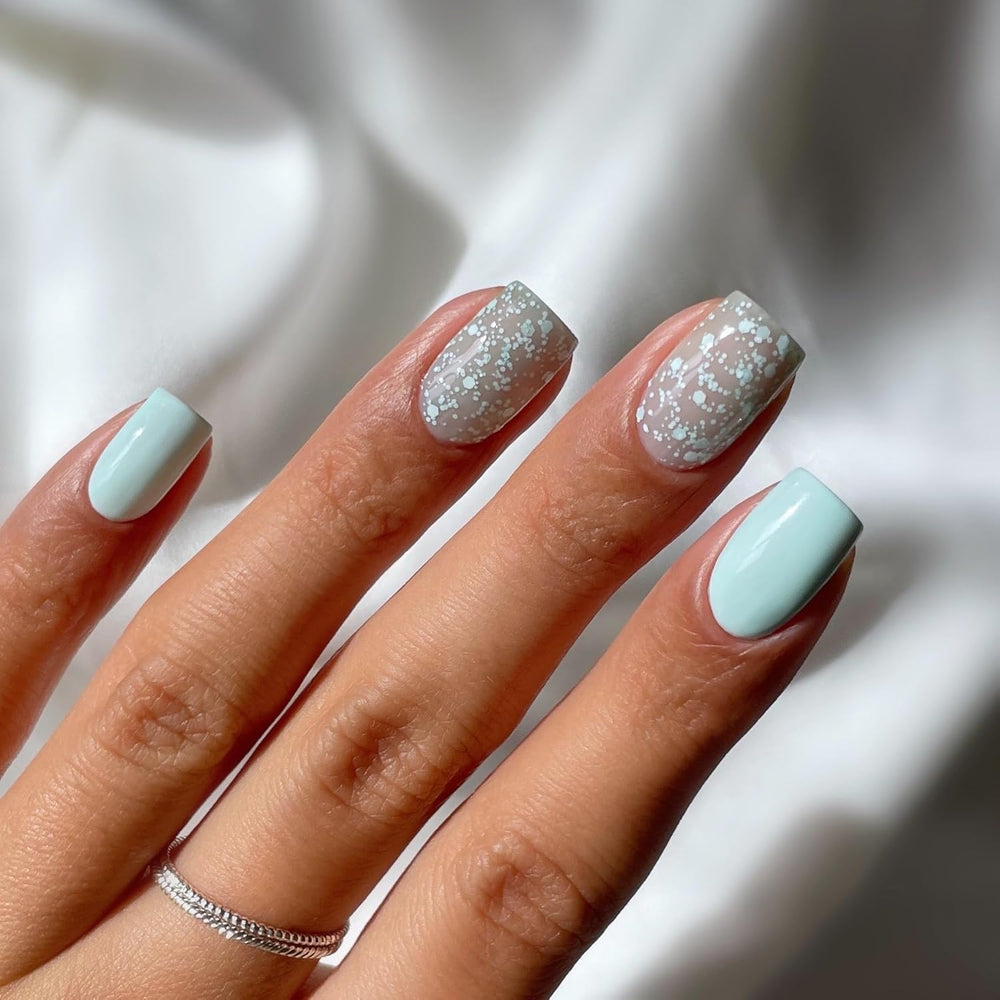 Lakier UV do paznokci Semilac Hybrid 495 Mint Glacier 7 ml