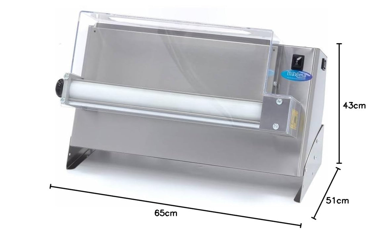 Wałek do fondantu Maxima Gastro - Ø45 cm - Einzelwalze - Verstellbare Dicke