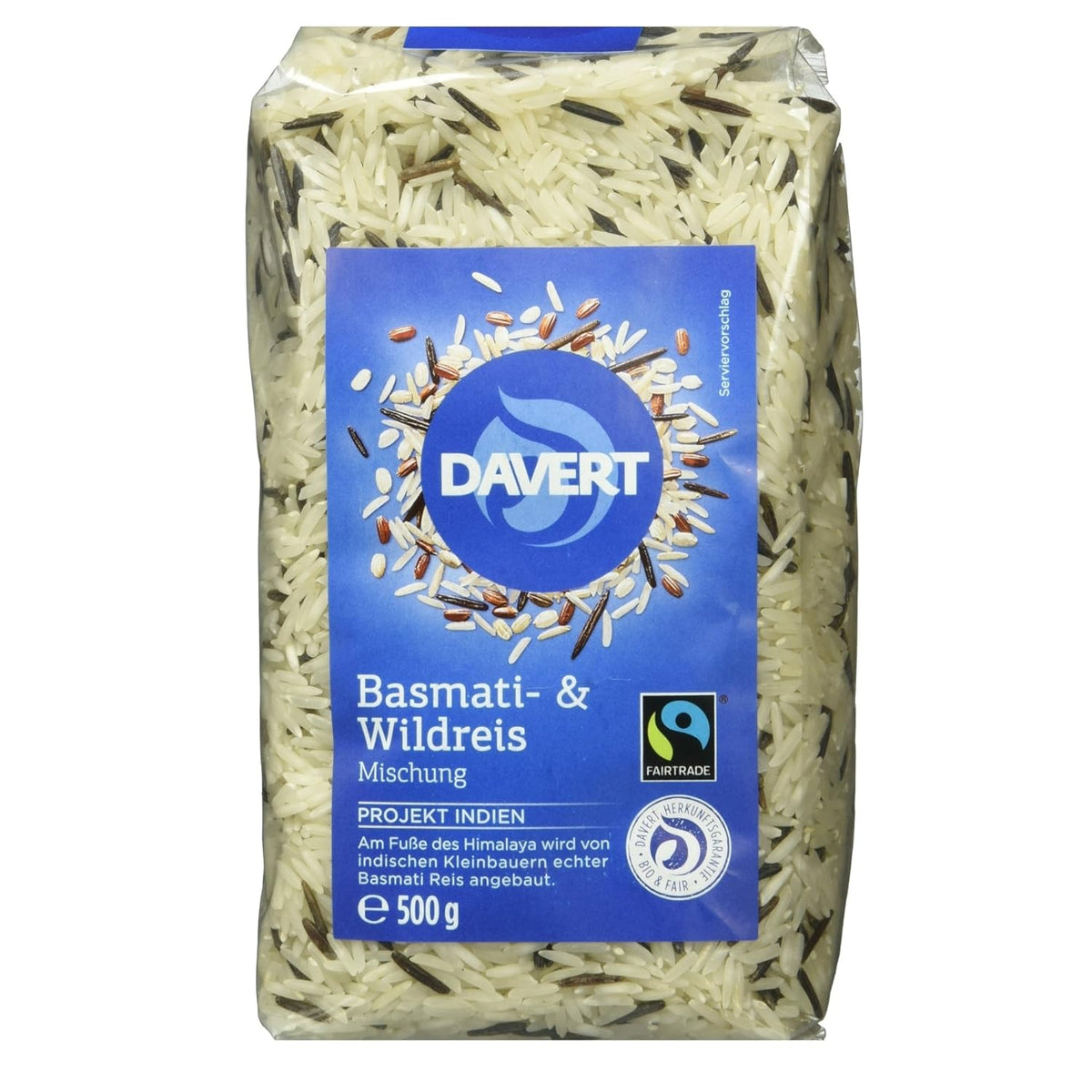 Mieszanka Davert Basmati i dzikiego ryżu, bio, 500g