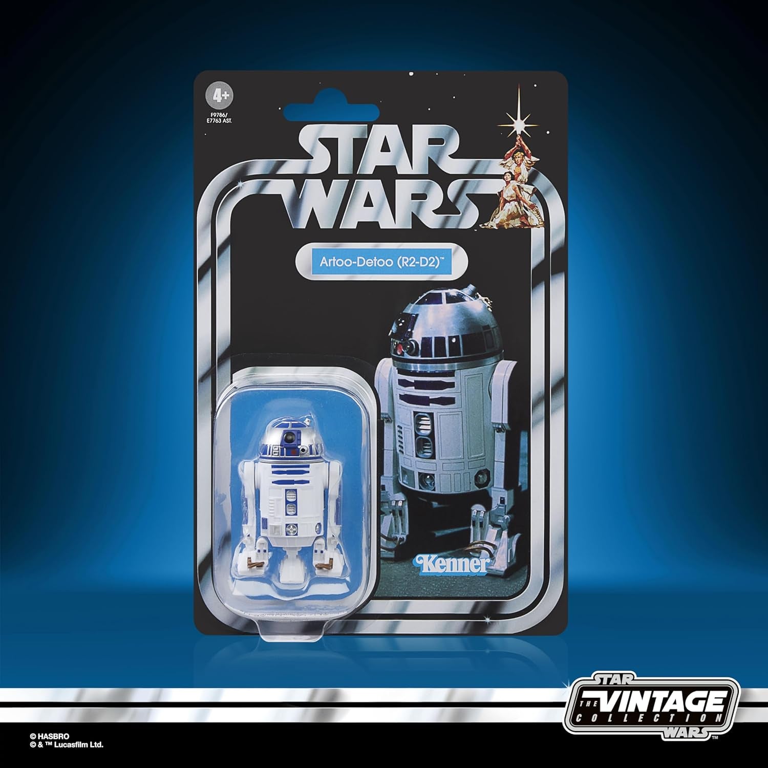 Star Wars: Kolekcja Vintage R-Zwo D-Zwo (R2-D2), Gwiezdne Wojny: Nowa nadzieja Figurka kolekcjonerska (skala 9,5 cm) Figurki Naty Shop