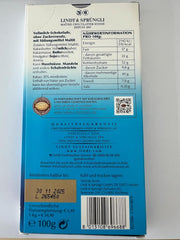 Czekolada mleczna Lindt bez dodatku cukru | Batonik 100g | Najlepsze i bezglutenowe | Czekoladowy prezent