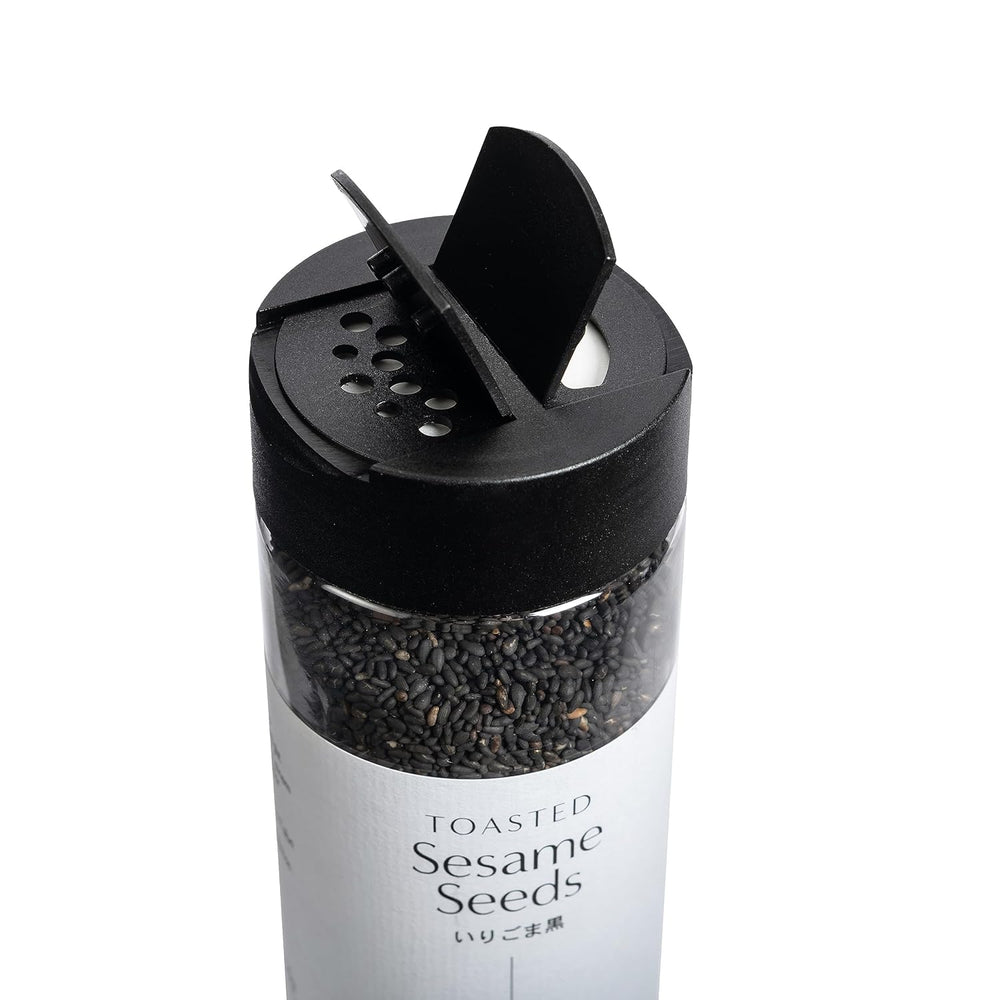 - Gerösteter schwarzer Sezam 150g | Balaststoffreich | Źródła białka wegańskie | Aromat Reichesa | Przeciwutleniacz | Streuen Einfach