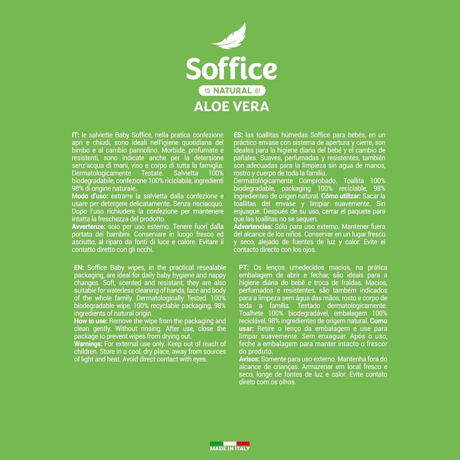 Chusteczki oczyszczające dla niemowląt i małych dzieci - formuła nawilżająca do codziennej higieny niemowląt i małych dzieci - 12 opakowań po 64 chusteczki