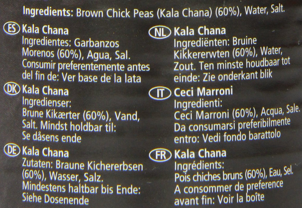 - Ciecierzyca brązowa (z puszki), opakowanie 12 szt. (12 x 400g)