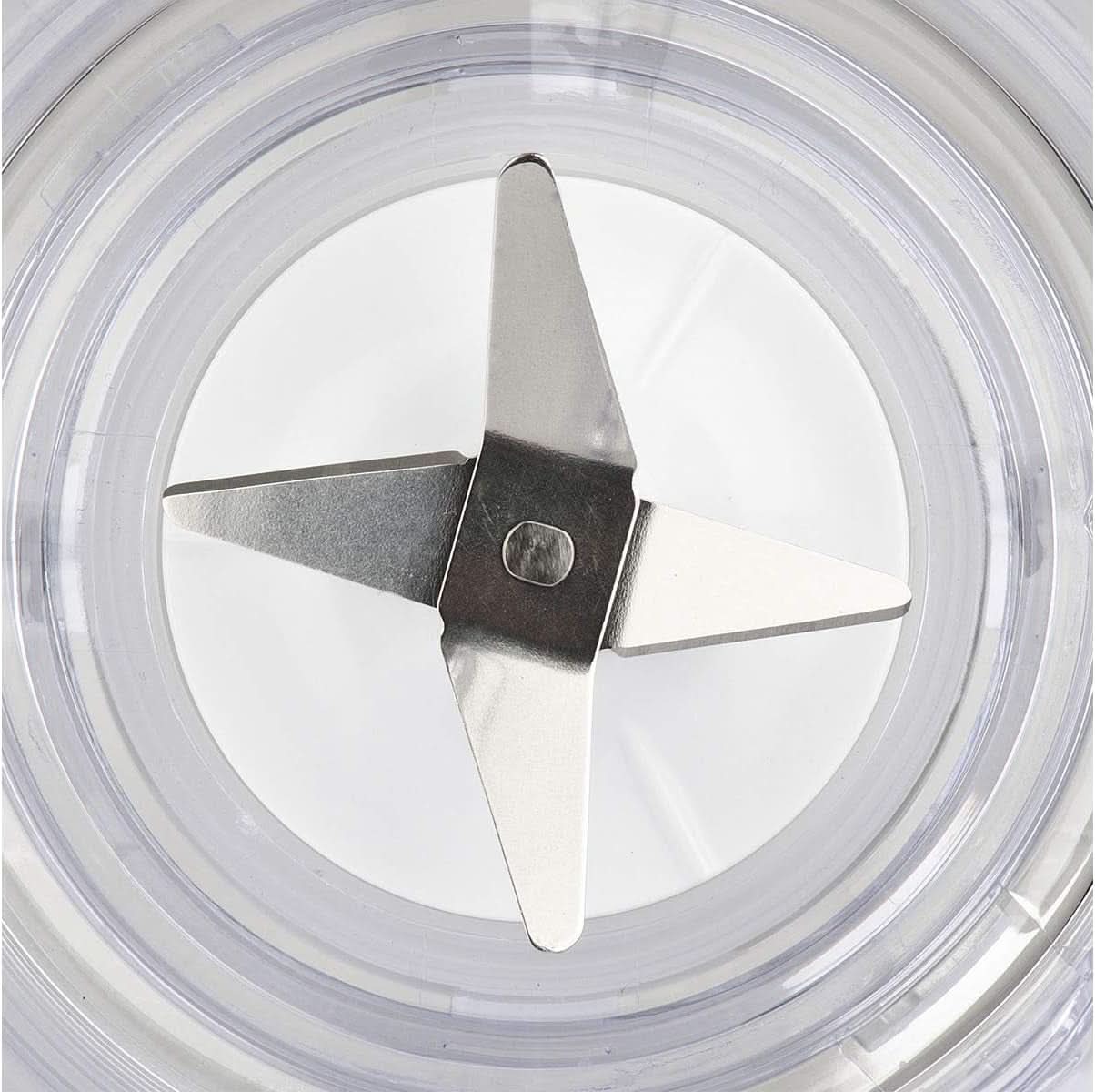 Mikser elektryczny Girmi FR46, 1,5 litra, 2 Geschwindigkeiten Mit Pulse-Funktion, 4 Edelstahlklingen, Messbecherdeckel, Messbecher Mit Scale, Sicherheitseinrichtung, Weiß/Rot Kitchen Naty Shop