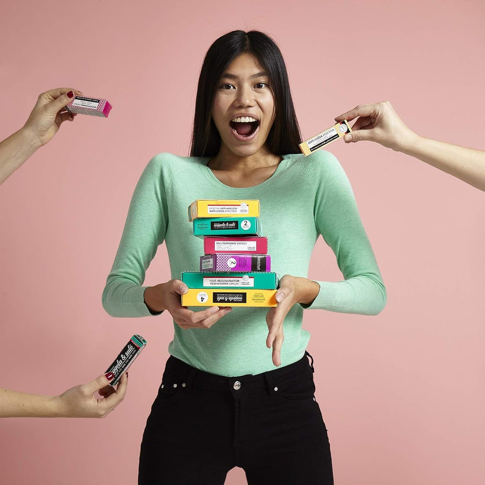 Nuggela & Sulé Ampułki odżywki do włosów, zwiększające gęstość i siłę włosów Pielęgnacja włosów Nuggela