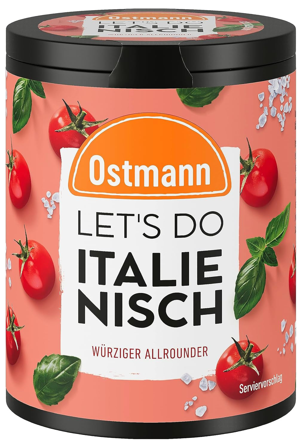 Ostmann Gewürze - Let's Do Fisch Allrounder | Gewürzsalz für Bratfisch, Flammlachs i Meeresfrüchte | Würziger Allrounder z musztardą, cytryną i koperkiem | 85 g w koszu Metalldose