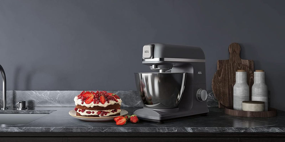 AEG KM5-1-4BPT Robot kuchenny / + akcesoria / 1200 W / 6 ustawień prędkości Matka i Dziecko Naty Shop