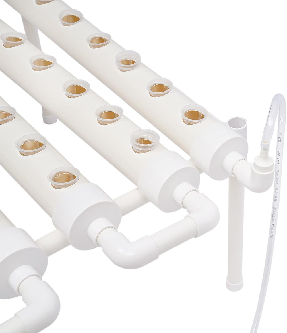 Hydroponische Systeme Zestaw do uprawy Hydrokultur Roślina Warzywo Hydroponika Pflanzen BewäSserung System Zestaw do ogrodu Narzędzia ogrodowe Pflanze Witryny Uprawa hydroponika Hydroponisches Anzuchtsystem 54LöCher 6Rohr