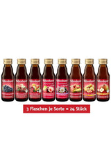 Minipakiet degustacyjny Rabenhorst, 8 odmian lub 3 butelki (24 X 125 ml) Napoje bezalkoholowe Naty Shop