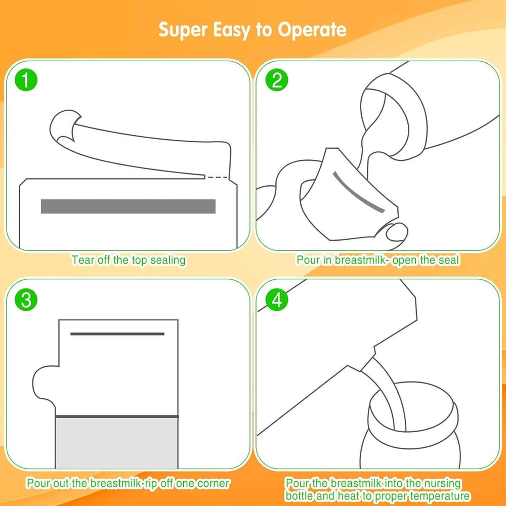 Vinabo 50 Stück Muttermilchbeutel, 250 ml torba do przechowywania mleka muttermilk niezawierającego Bpa, Milchbeutel Für Muttermilch Mit Ausgießer Für Das Stillen, Selbststehender, Kann Eingefroren Werden, Vorsterilisiert Akcesoria Żywność i karmienie piersią Baby Naty Shop