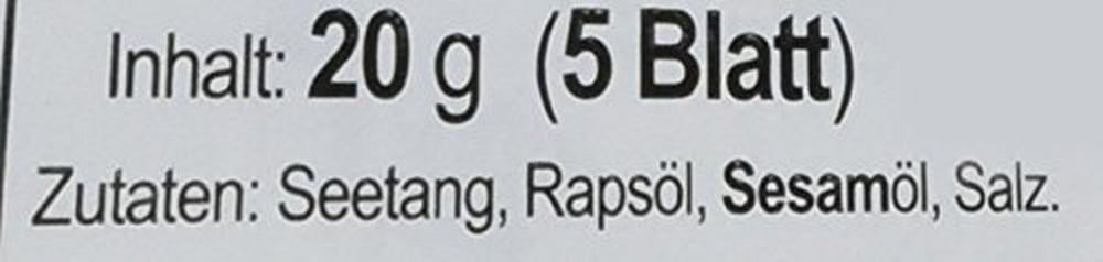 Dongwon Seetang, geröstet, gewürzt (1 x opakowanie 20 g)