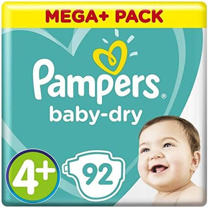 Pieluszki Pampers 81657566 Spodnie Baby-Dry, białe