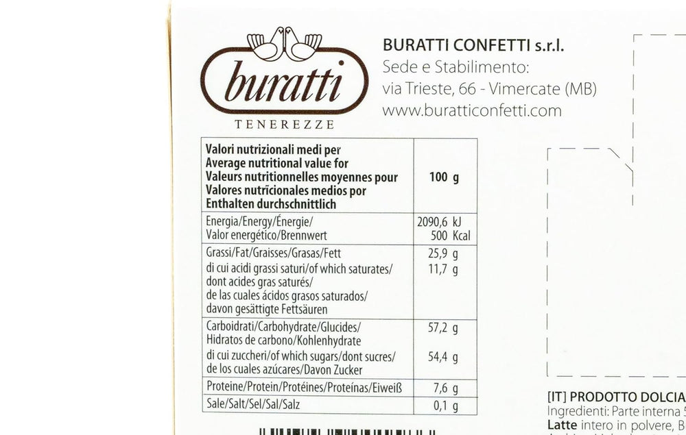 Migdały oblane białą czekoladą Tenerezze, 1 szt