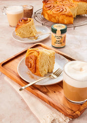 Fuchs Gewürze - Zimt Zucker - Klassisches Gewürz für Milchreis, Pfannkuchen oder Wafeln - aus natürliche Składnik - 100 g w wiederverwendbarer, recyclebarer Dawka