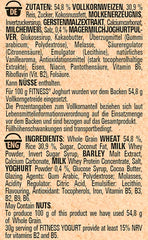 Nestlé Fitness Jogurt Pełnoziarniste płatki śniadaniowe z częściowym smakiem jogurtu 1 opakowanie (1 x 350g)