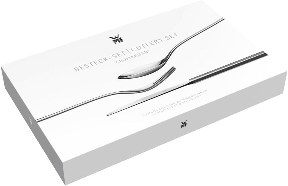 Zestaw sztućców WMF Sitello dla 6 osób, Cromargan, zestaw sztućców 30 sztuk, noże monoblokowe Kitchen Naty Shop