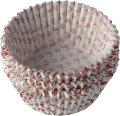 Oryginalny zestaw muffinek Kaiser Inspiration 2-Teilig, Muffinblech Mit Xmas Papierbackförmchen Für 12 babeczek, 38 x 27 cm, forma do ciastek Antihaftbeschichte, Schwarz Formy i blachy do pieczenia Naty Shop