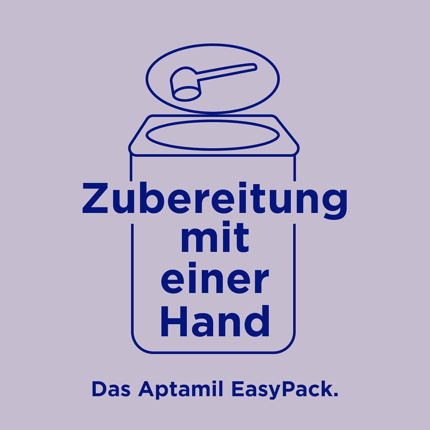 Aptamil HA PRE – Anfangsmilch von Geburt an, Mit DHA, Nur Lactoza, Ohne Palmöl, Babynahrung, Milchpulver, 1x 800 g